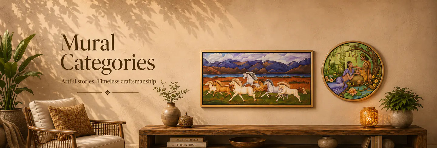 Premium wall art and decor display