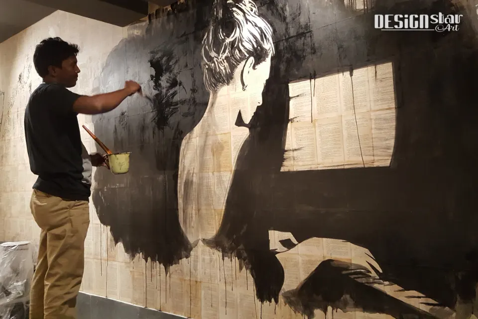 DesignStar Art tree mural showcase